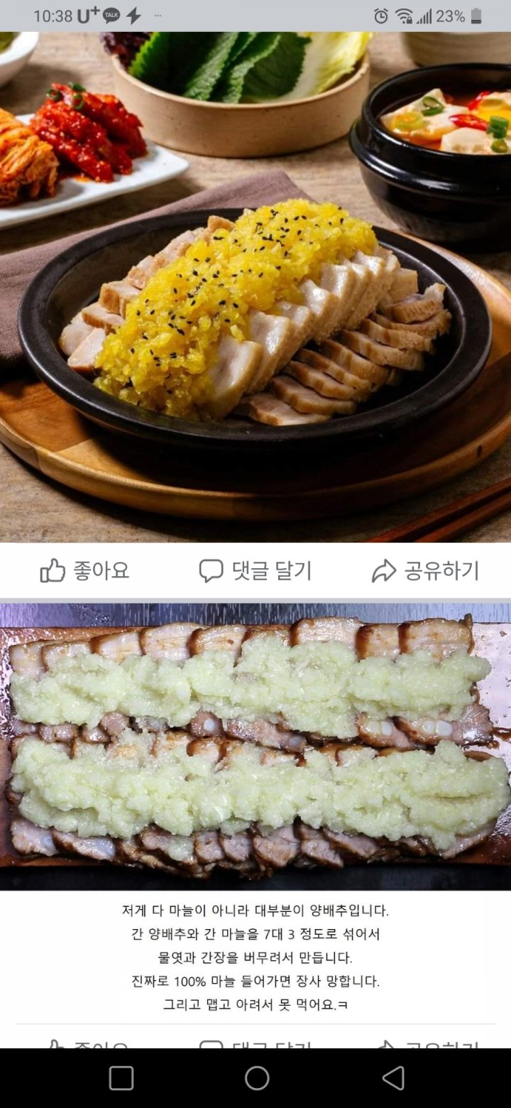 사람들이 잘 모르는 마늘 소스 정체