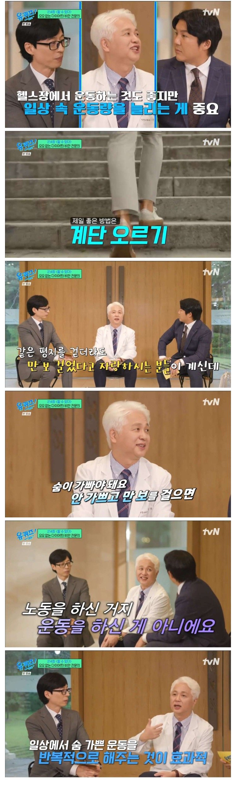 비만전문의 ‘노동과 운동의 차이’