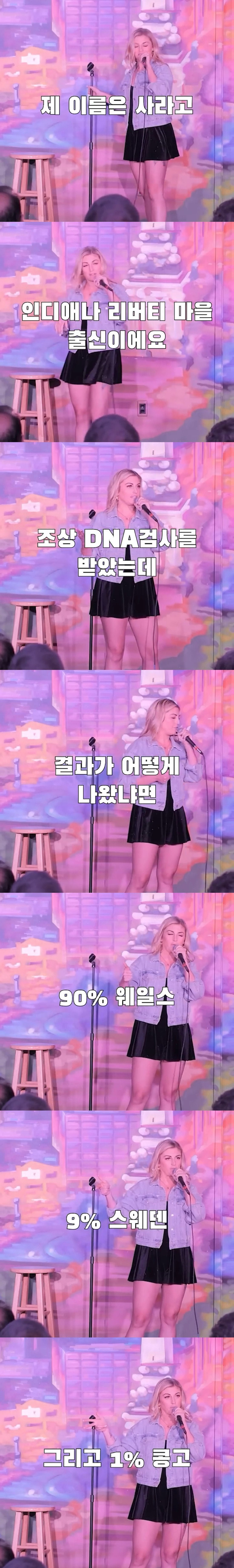 DNA검사에서 흑인 유전자가 나온 어느 백인 ㅊㅈ