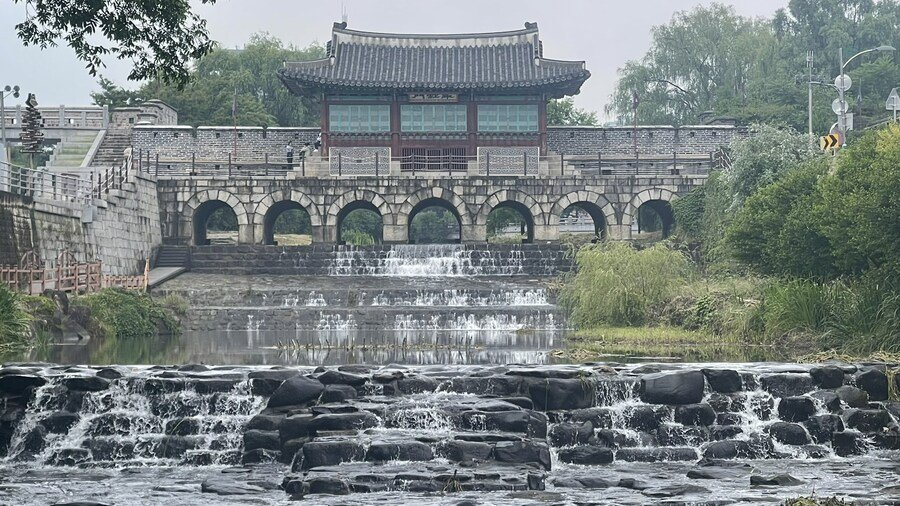 킹오파 한국 성지에 찾아온 일본인