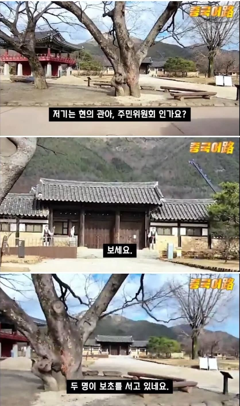 중국보다 뒤처진다는 한국시골