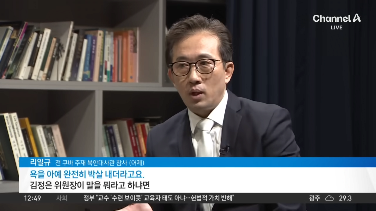 김정은의 통역관이 숙청된 이유